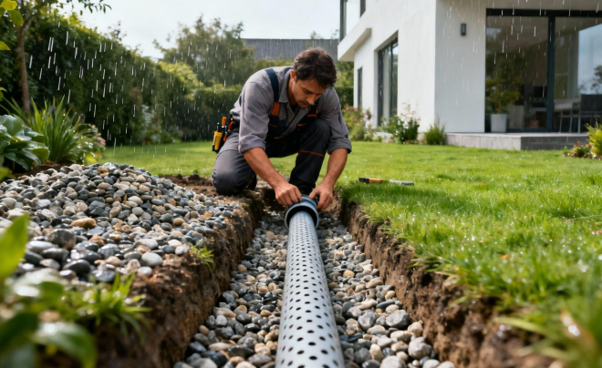 landscape drainage solutions in Jacksonville