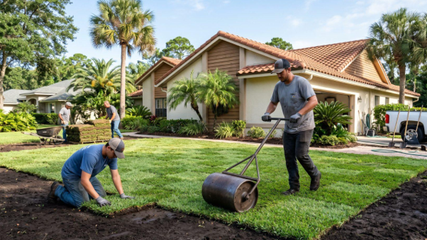 landscaping contractors in Jacksonville, FL